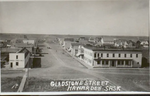 Gladstone Street looking down the main street